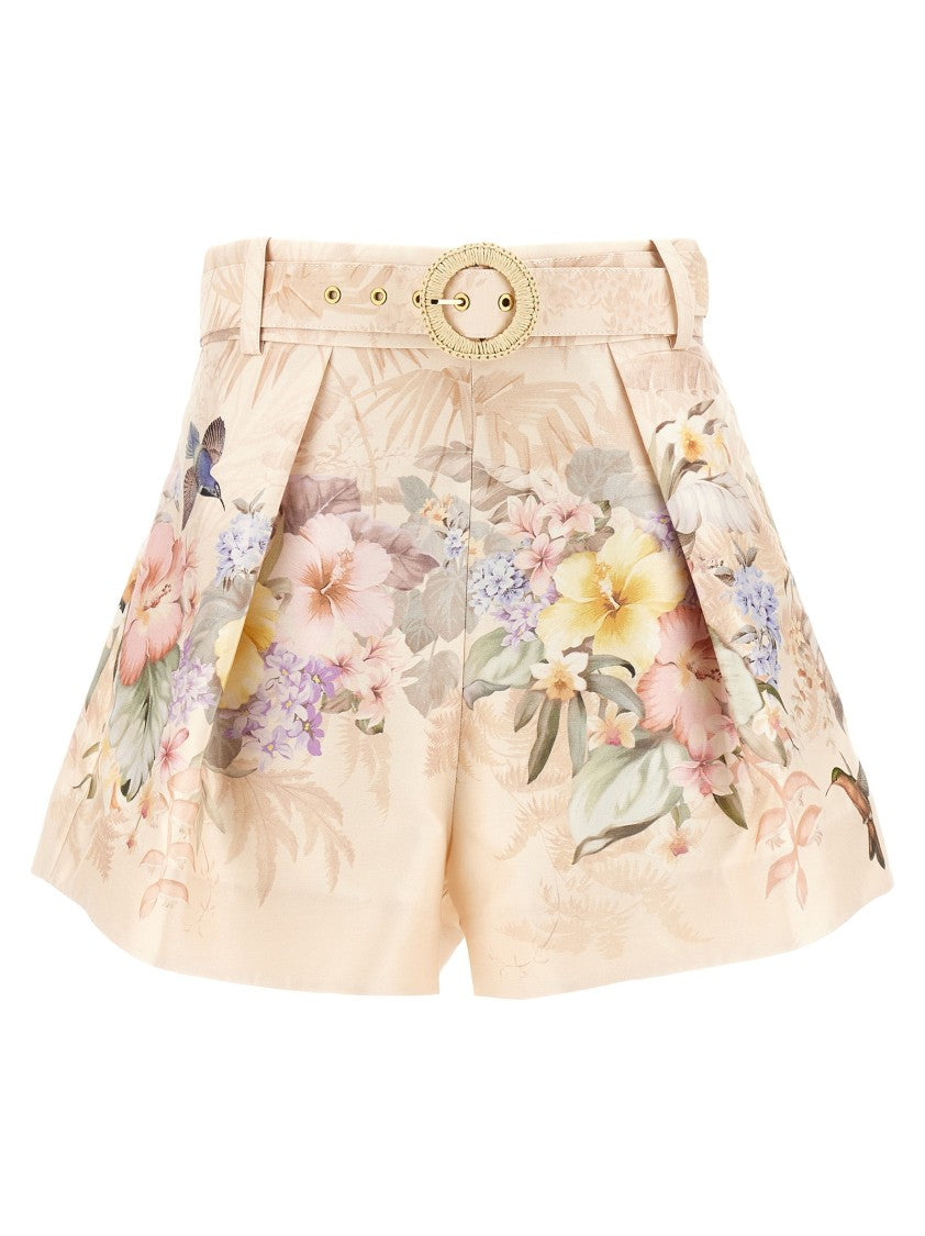 Zimmermann 'Illuminate Tuck' Shorts