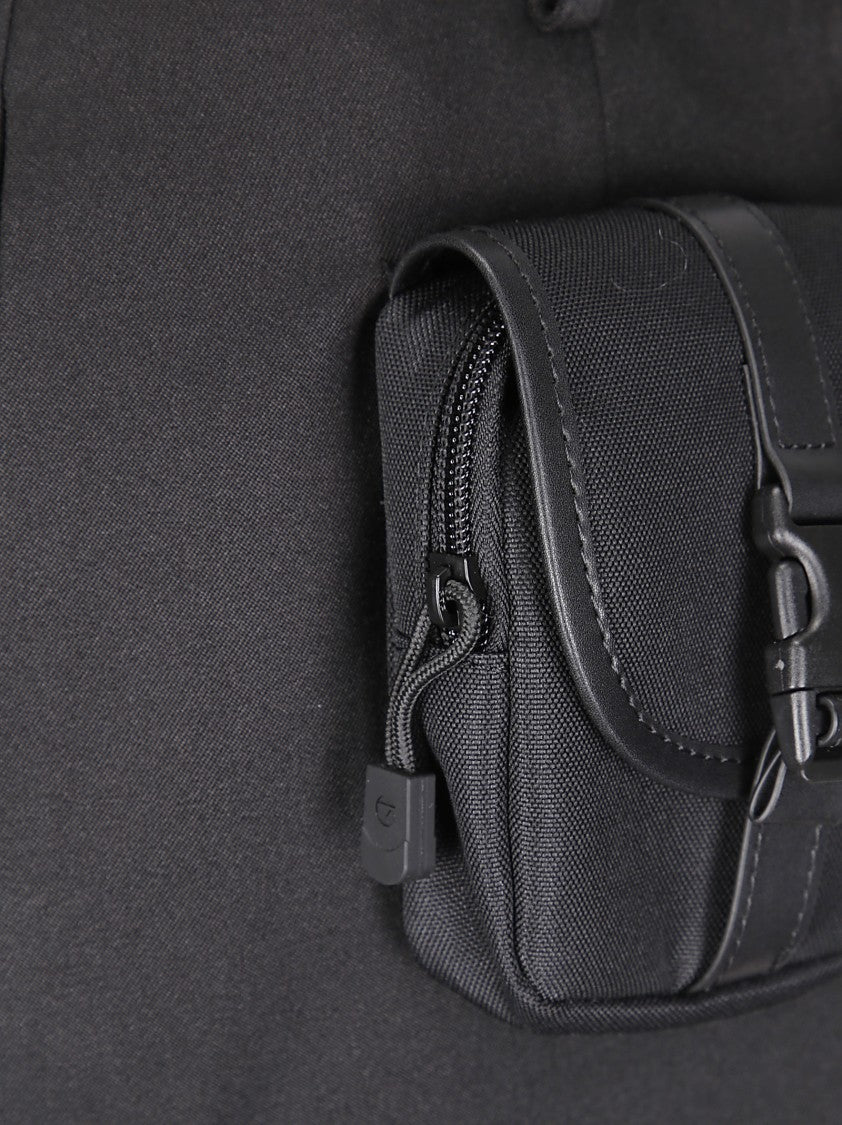 Coperni Structured Mini Skirt With Front Button