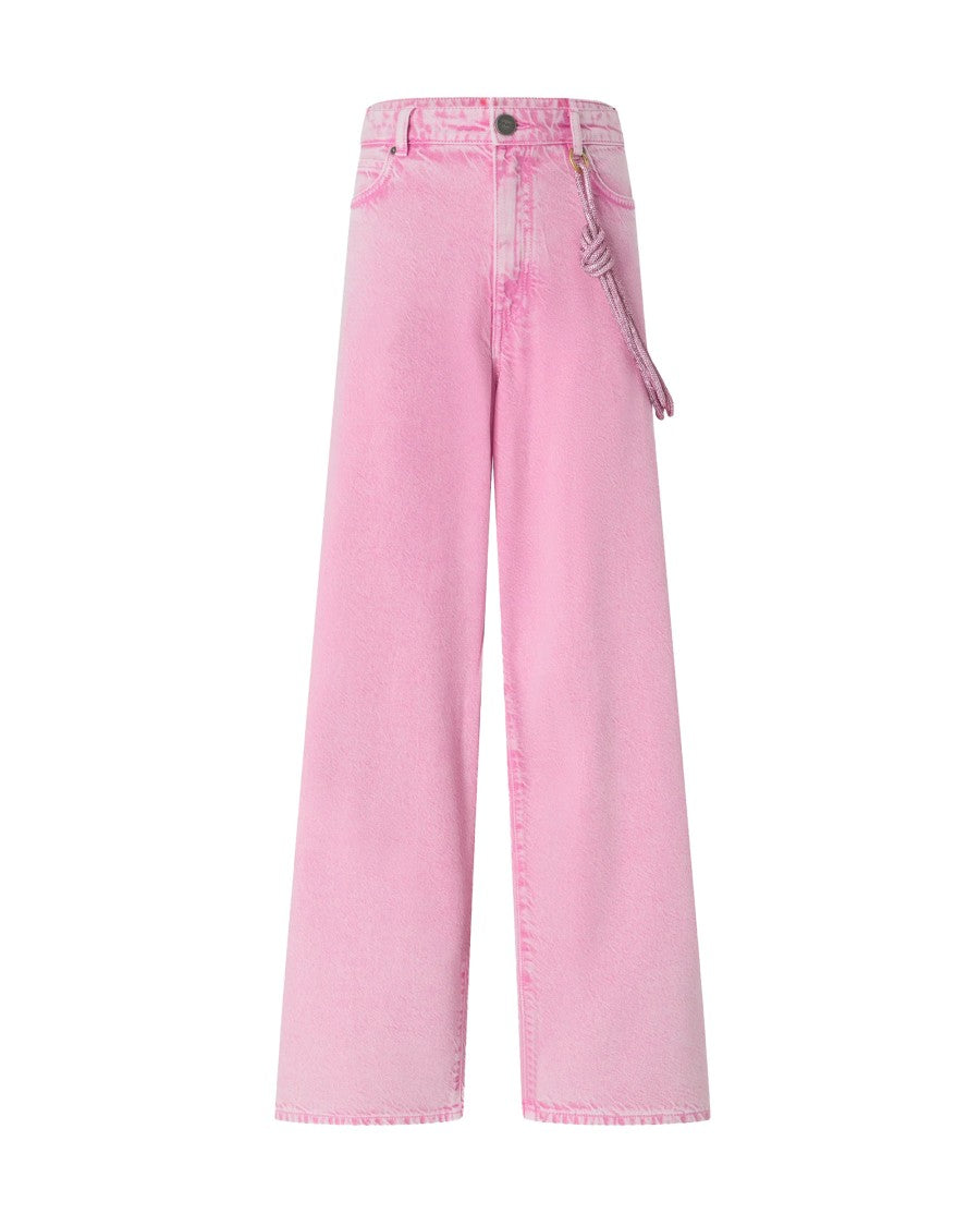 Pinko Pink Lauryn Loose Jeans