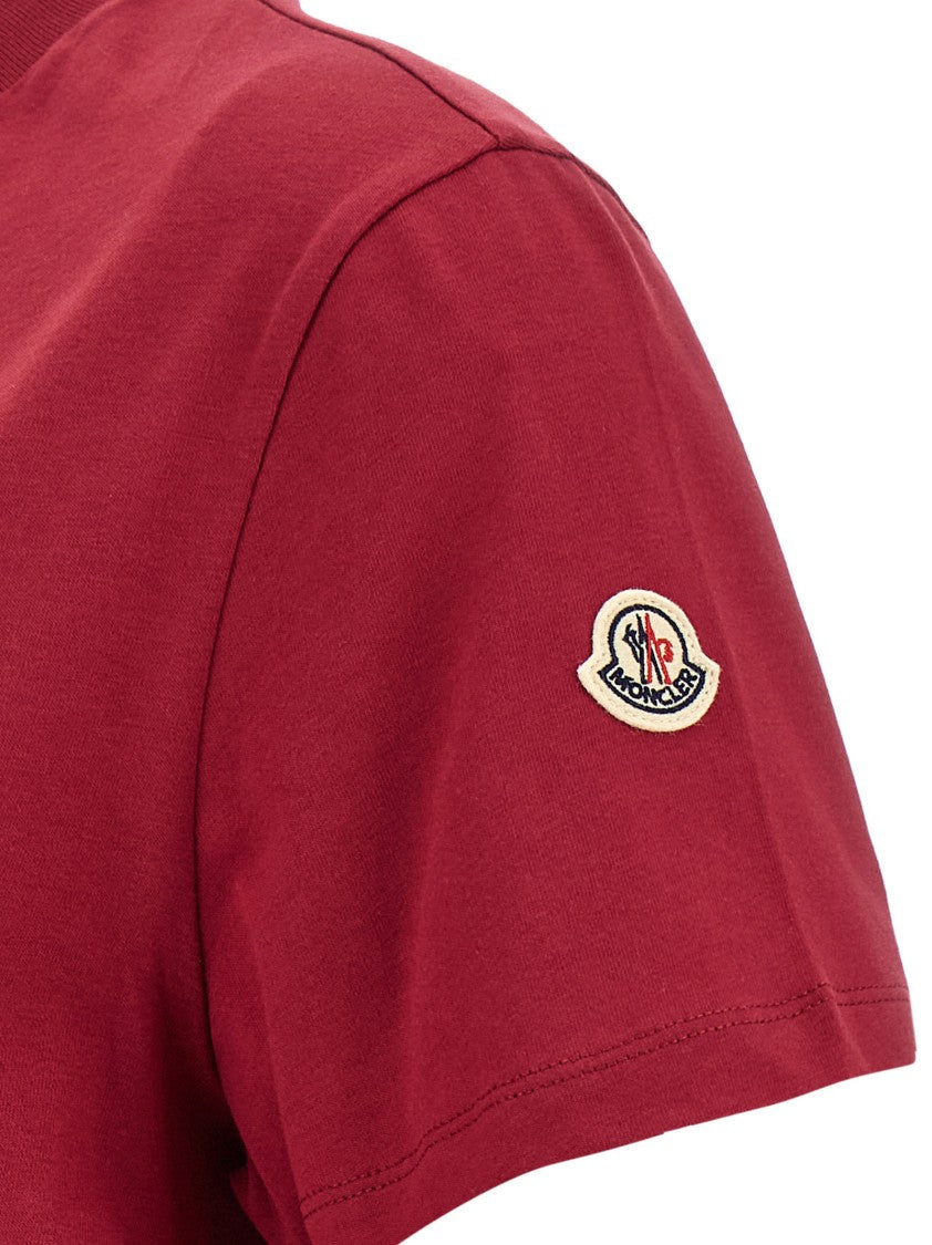 Moncler Logo Embroidery T-Shirt