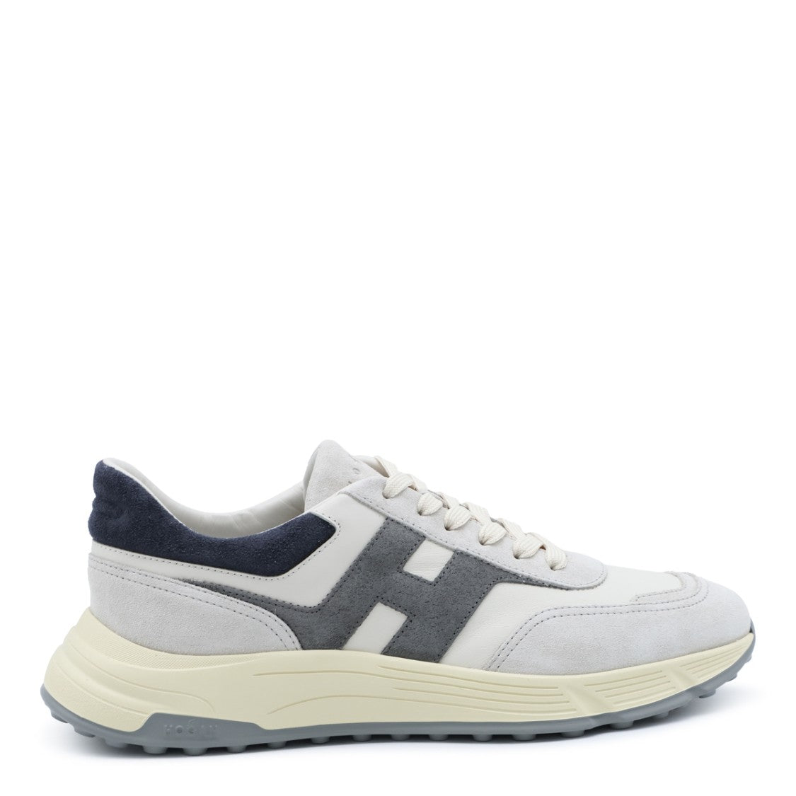 Hogan Suede And Smooth Texture Sneakers