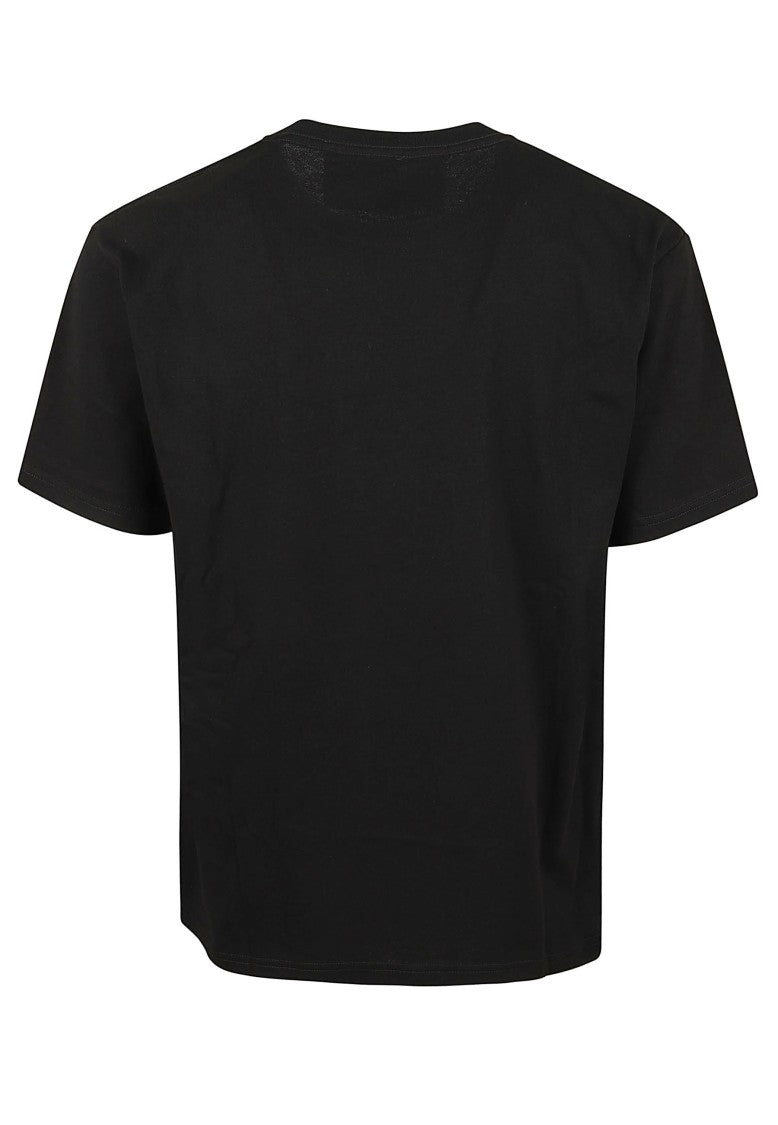 Valentino Garavani Black Printed Cotton-Jersey T-Shirt