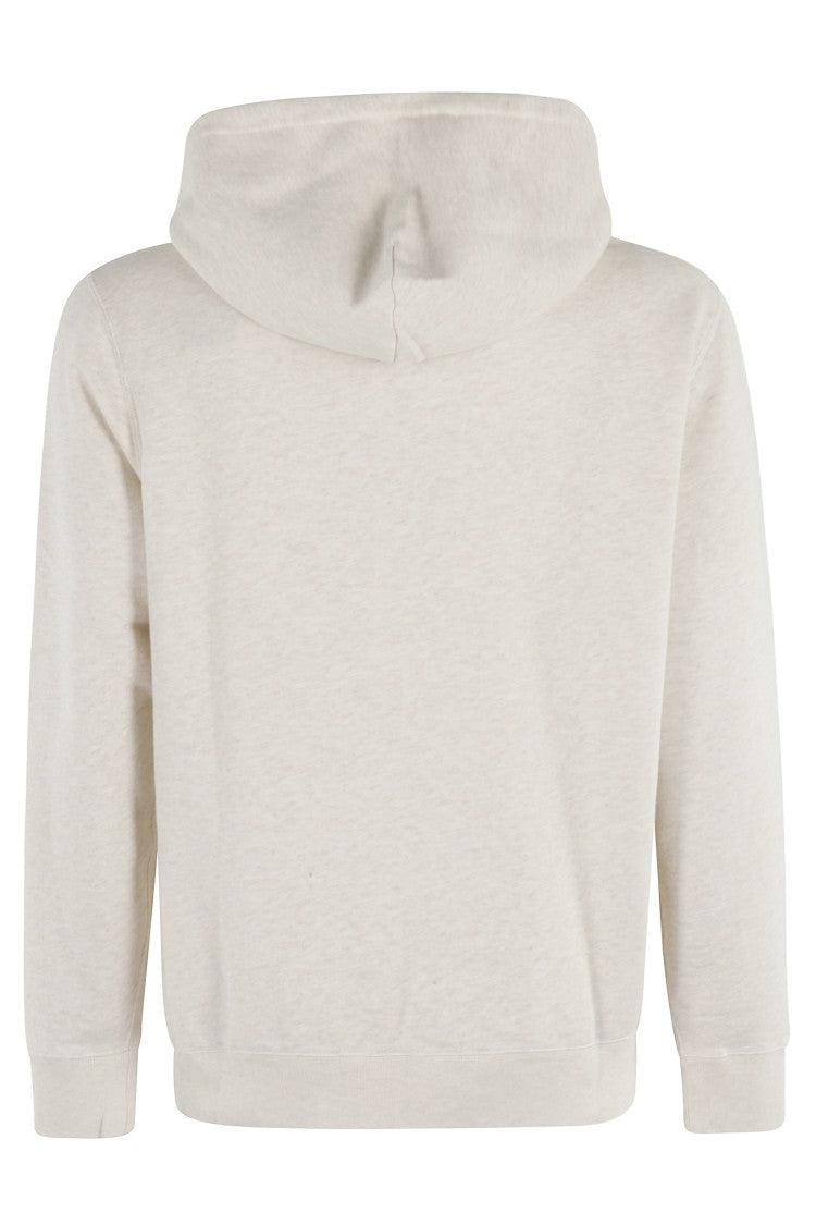 Polo Ralph Lauren Bear Graphic Long Sleeve Sweatshirt With Drawstring Hood