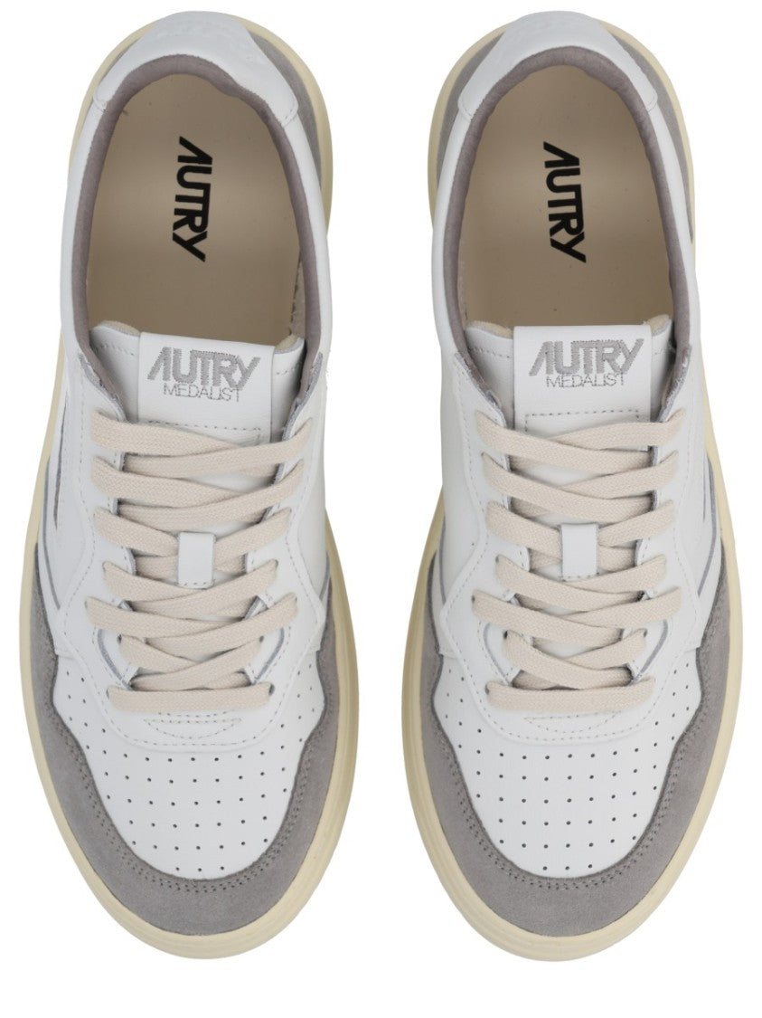 Autry Medalist Low Suede Overlays Sneakers