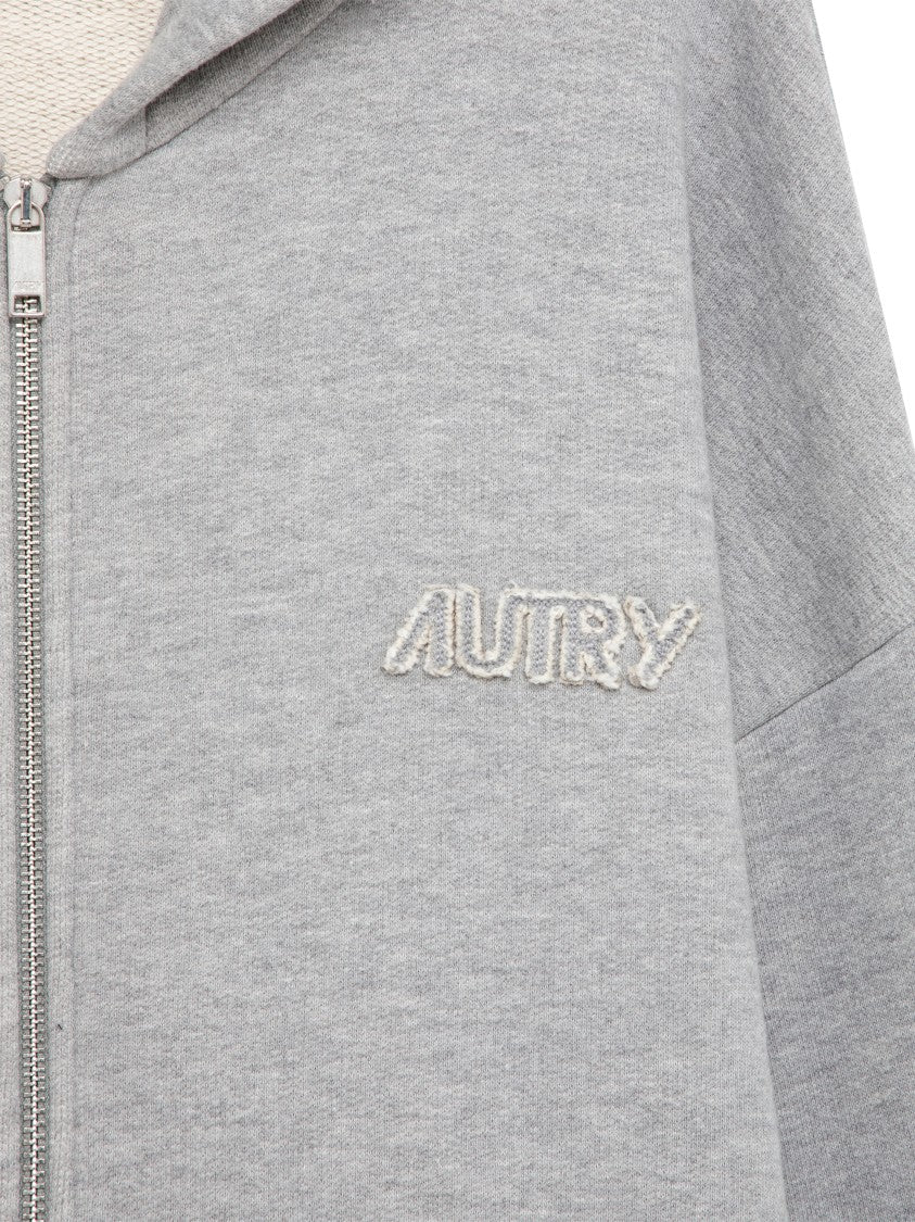 Autry Unisex Hoodie With Full Front Zipper