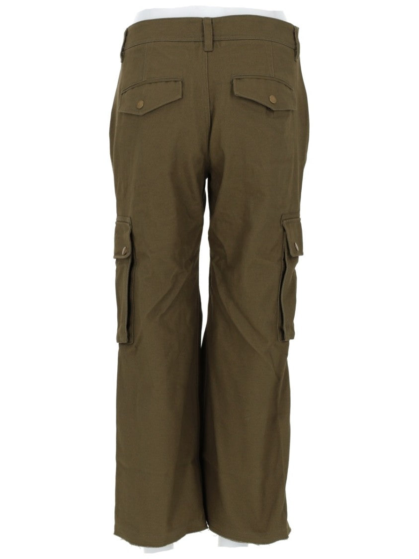 Isabel Marant Neutrals Josine Straight Cut Cargo Pants