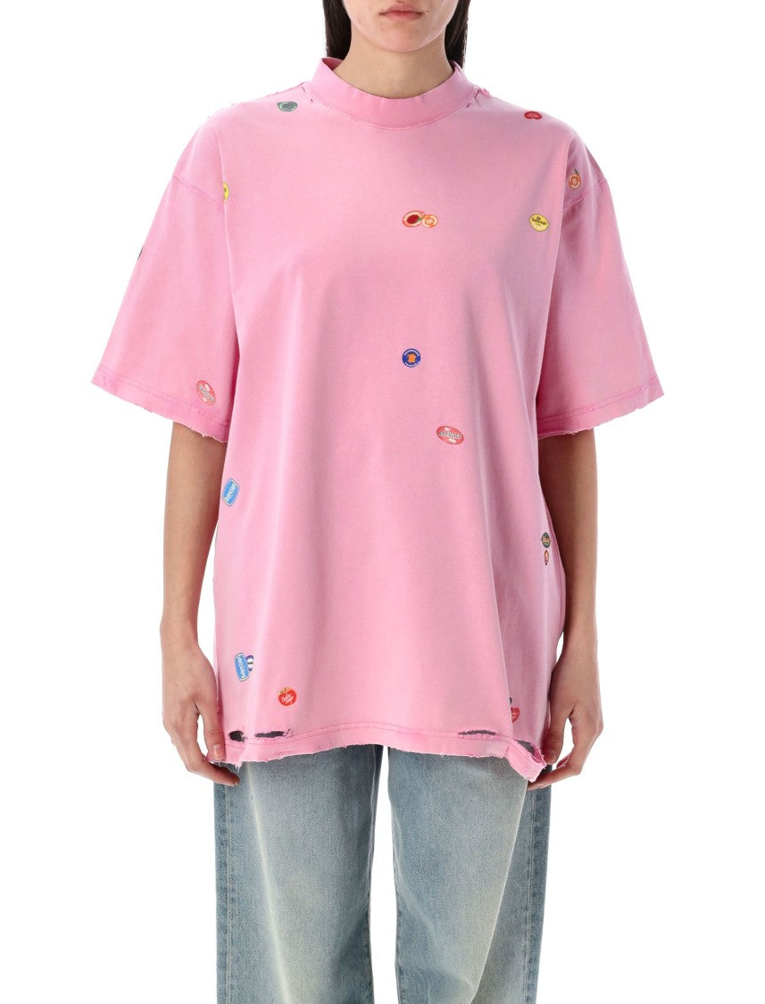 Balenciaga Fruity Medium Fit T-Shirt