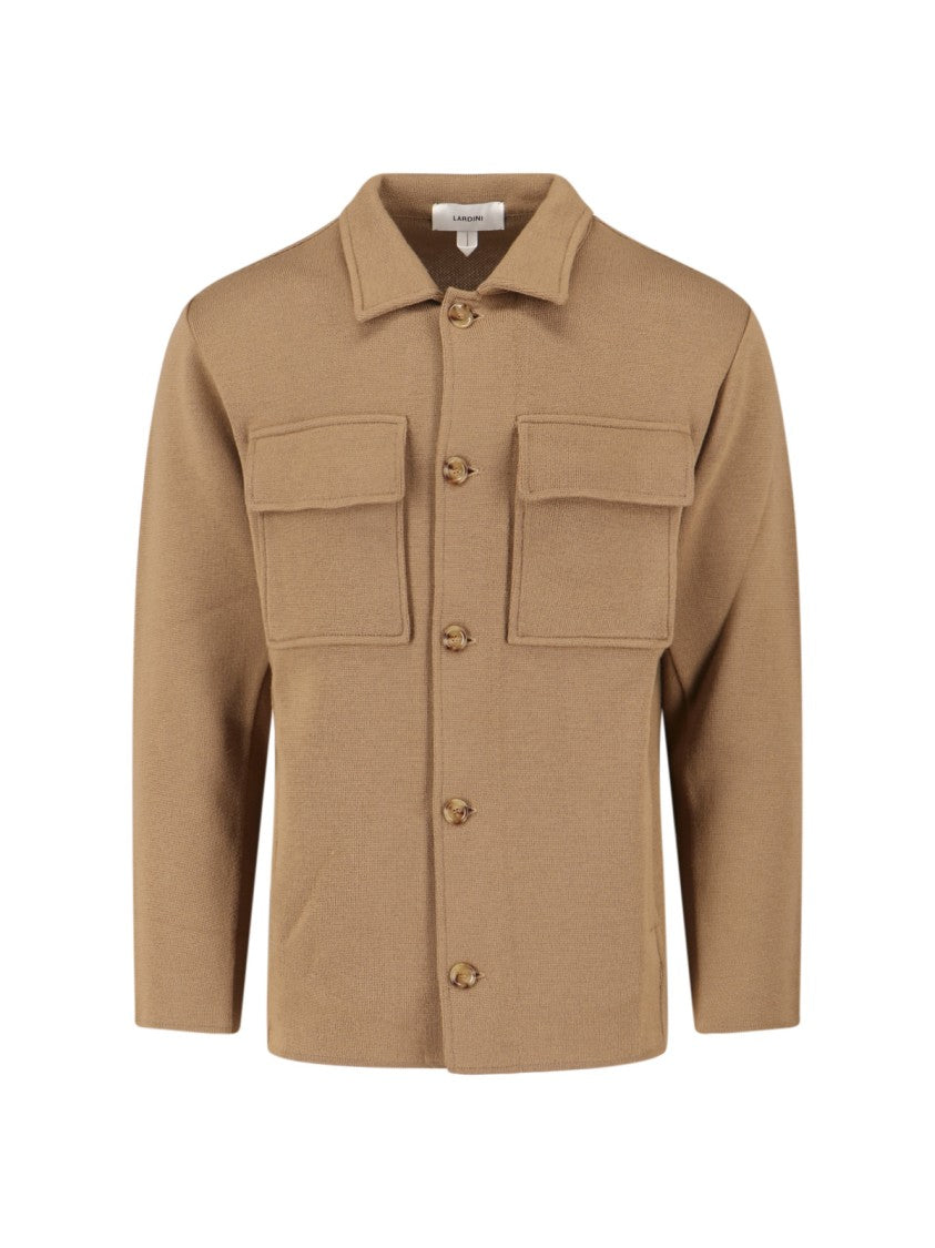 Lardini Virgin Wool Jacket – Beige