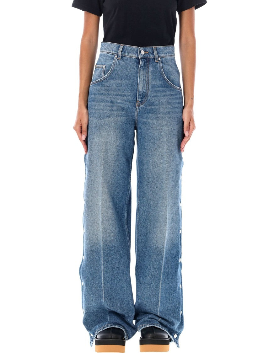 Stella Mccartney Blue Snap Denim