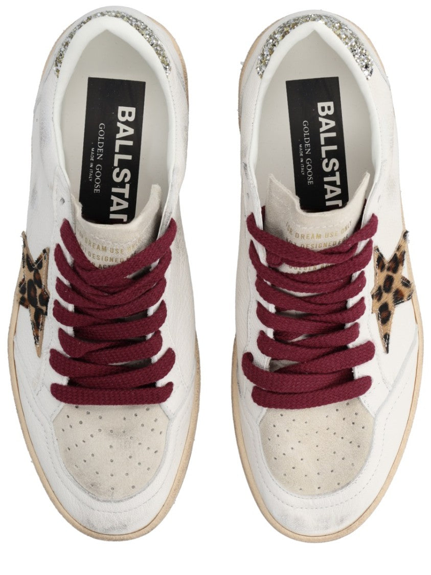 Golden Goose Ball Star Distressed Sneakers