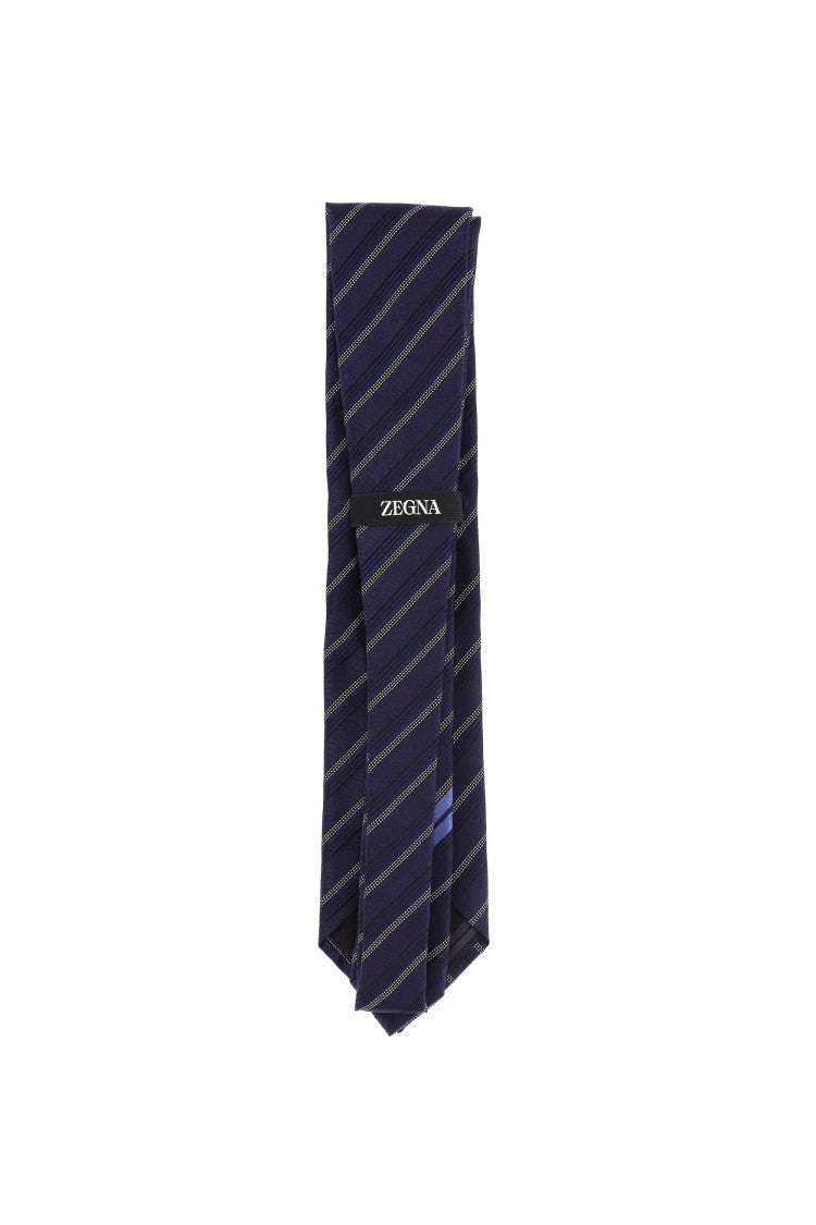 Zegna Pure Silk Textured Knit Tie