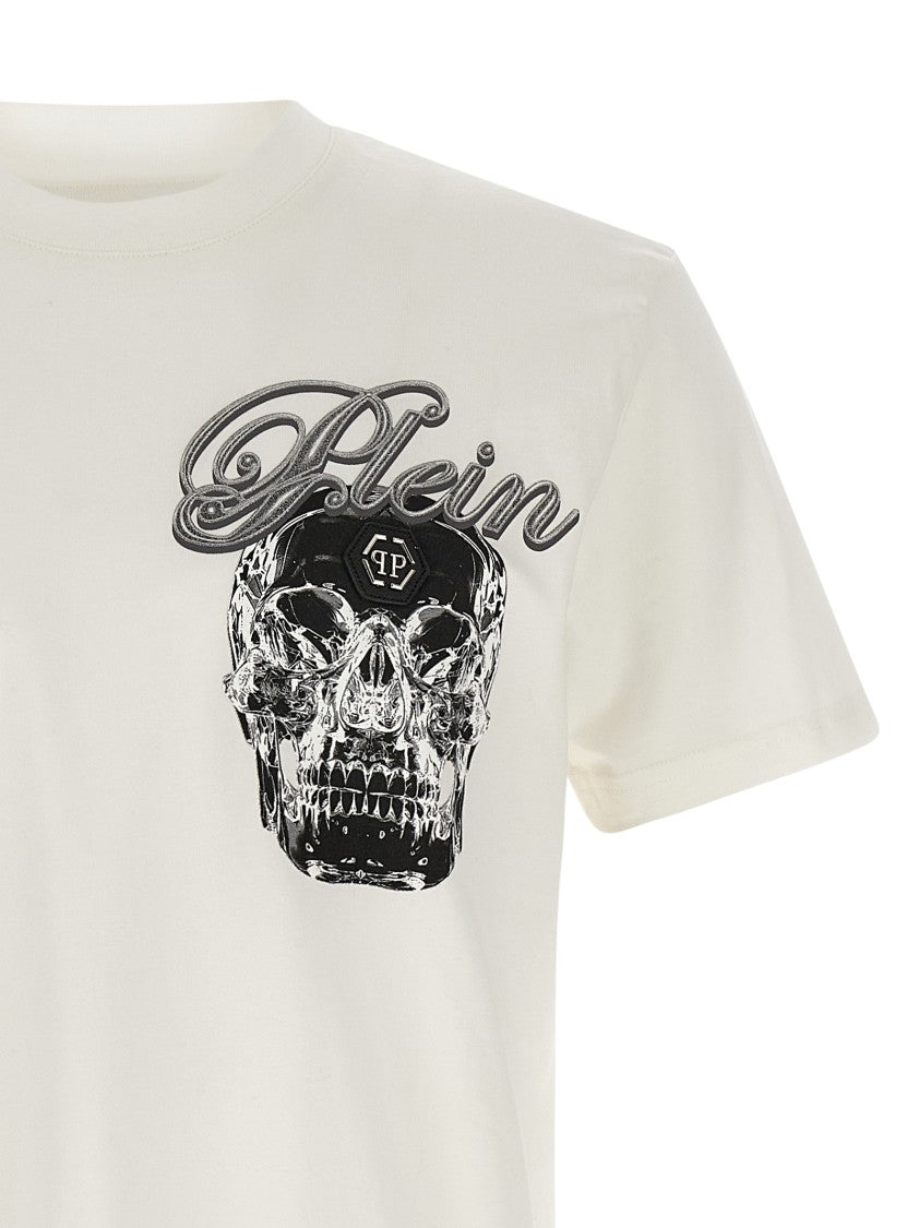 Philipp Plein Glass Skull' T-Shirt