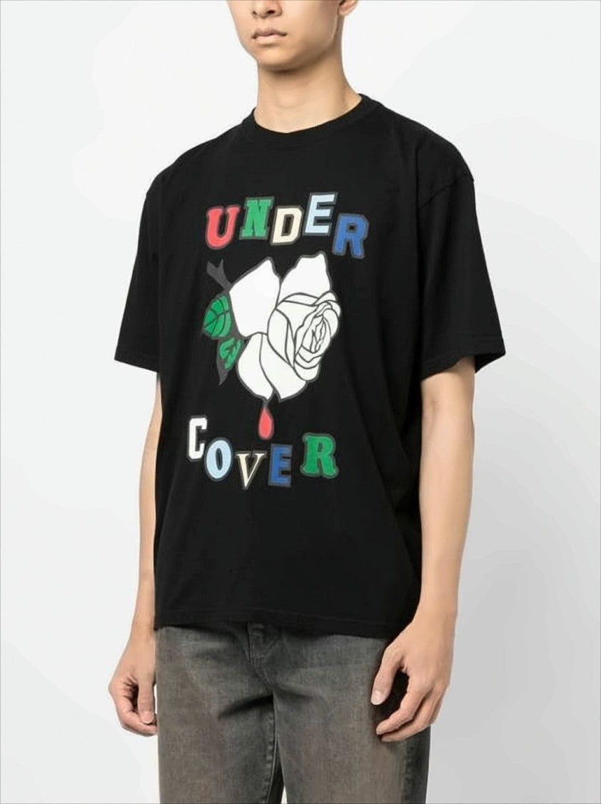 Undercover Short-Sleeved T-Shirt With Bold Graphic Design