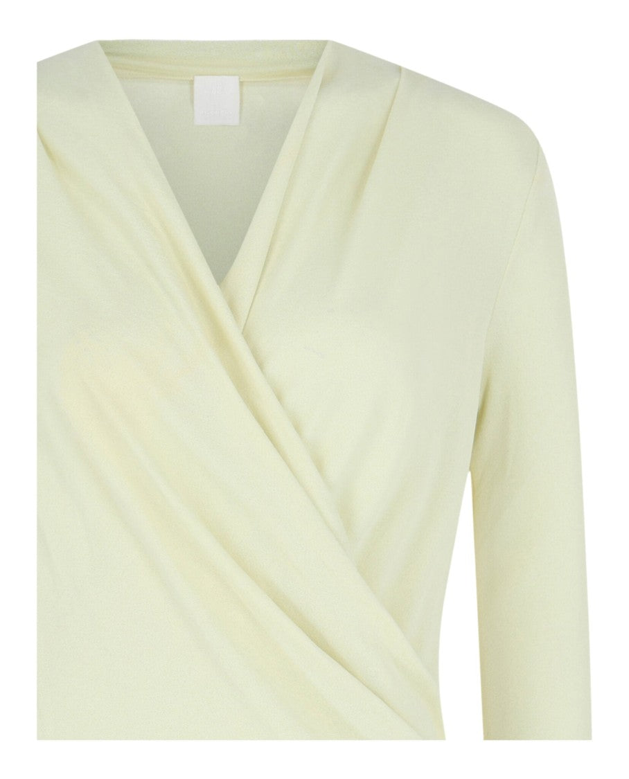 Givenchy Draped Plunged Top