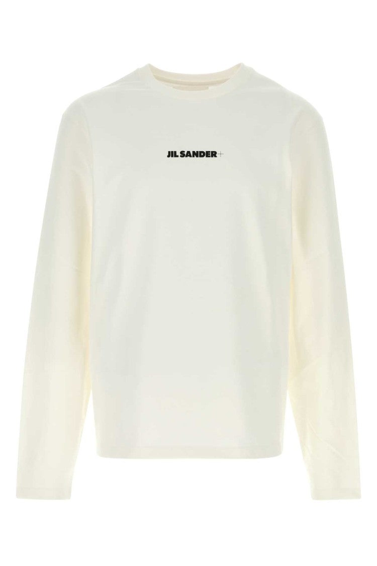 Jil Sander White Cotton T-Shirt