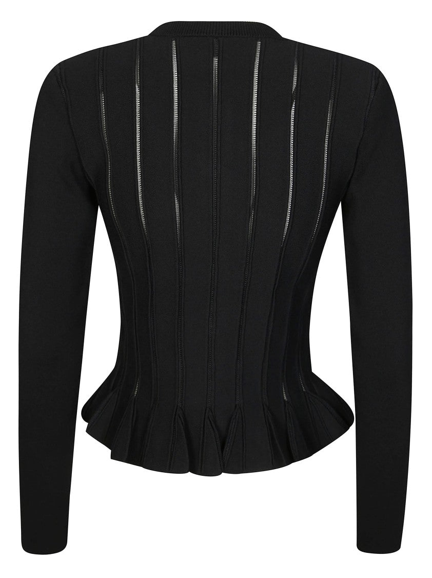 Elisabetta Franchi Crewneck Cardigan