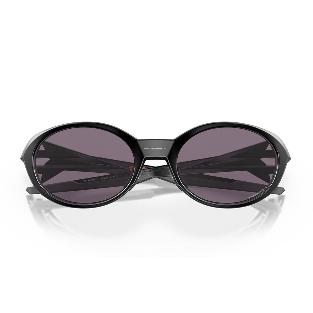 Oakley Oo9438 - Eyejacket Redux Matte Black Oval Frame Sunglasses