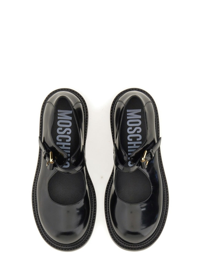 Moschino "Olive" Moccasin