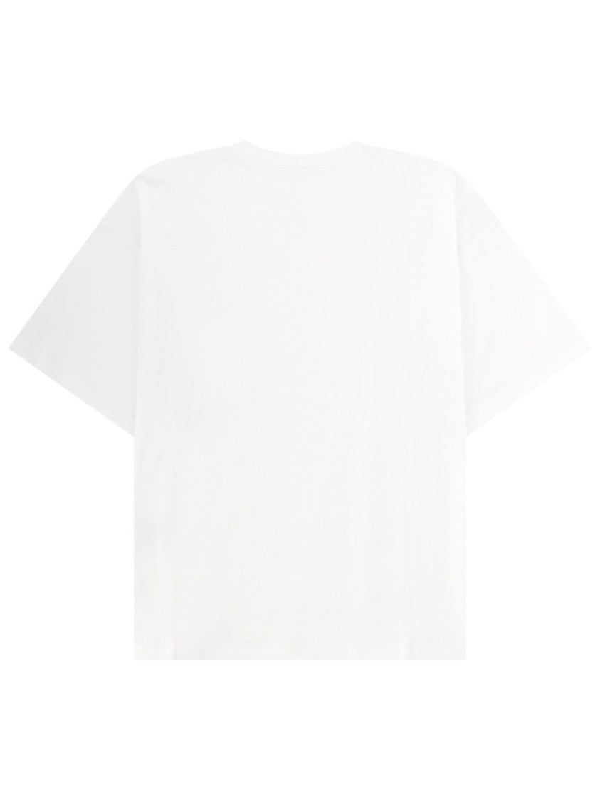Versace White Small Chest Pocket Logo T-Shirt