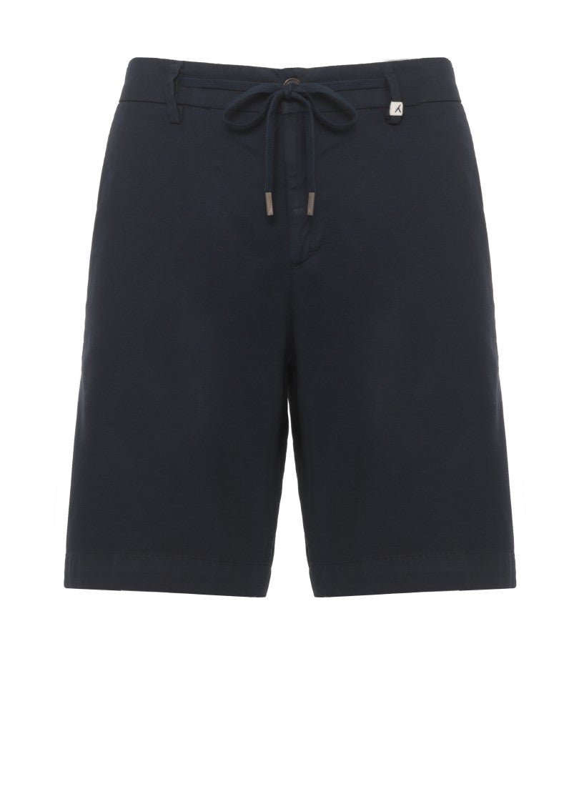 Myths Blue Apollo Drawstring Cotton Shorts