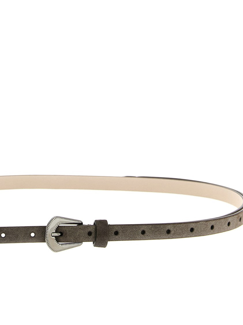 Brunello Cucinelli Suede Belt
