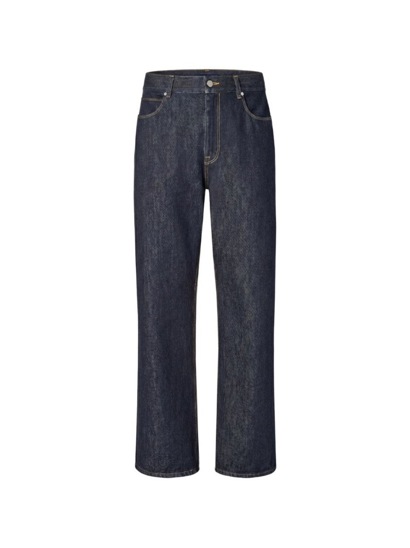 Fendi Indigo Denim Classic Five-Pocket Trousers