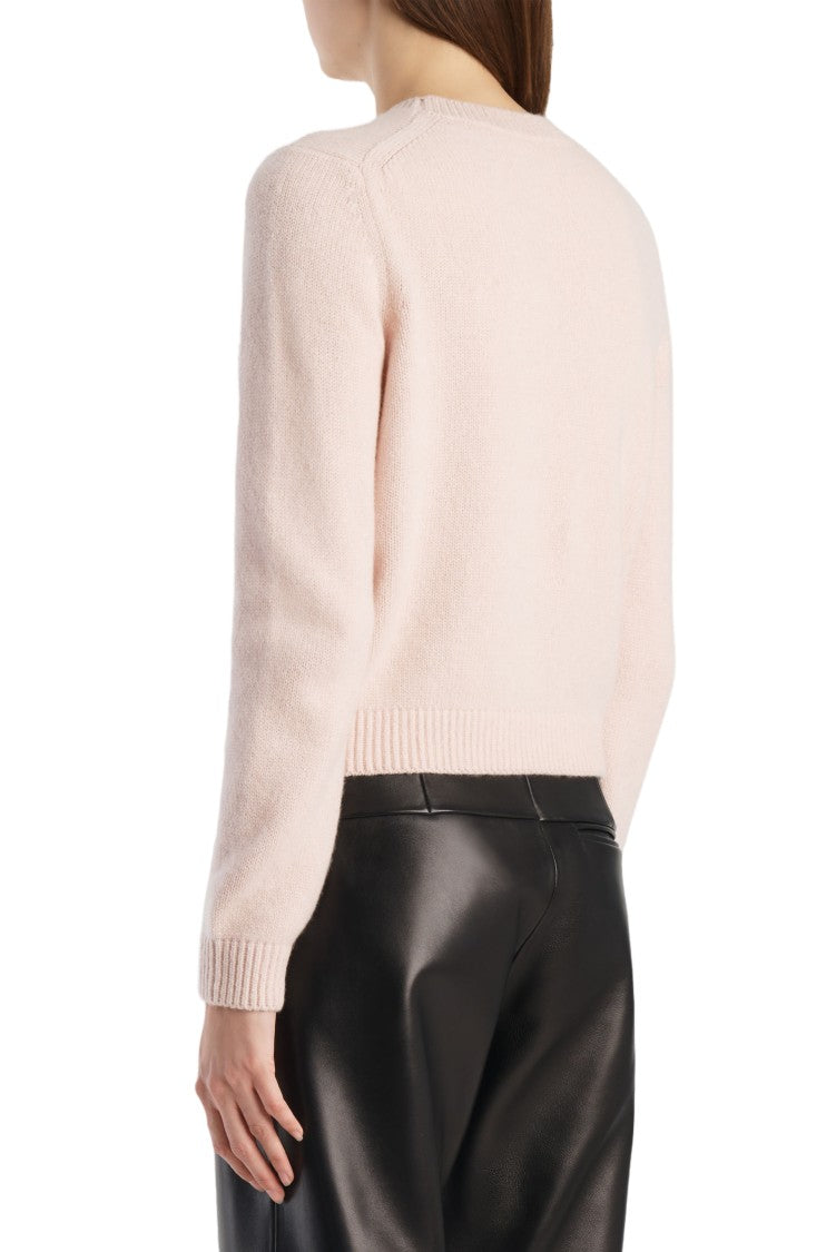 Khaite Powder Pink Leta Cashmere Sweater