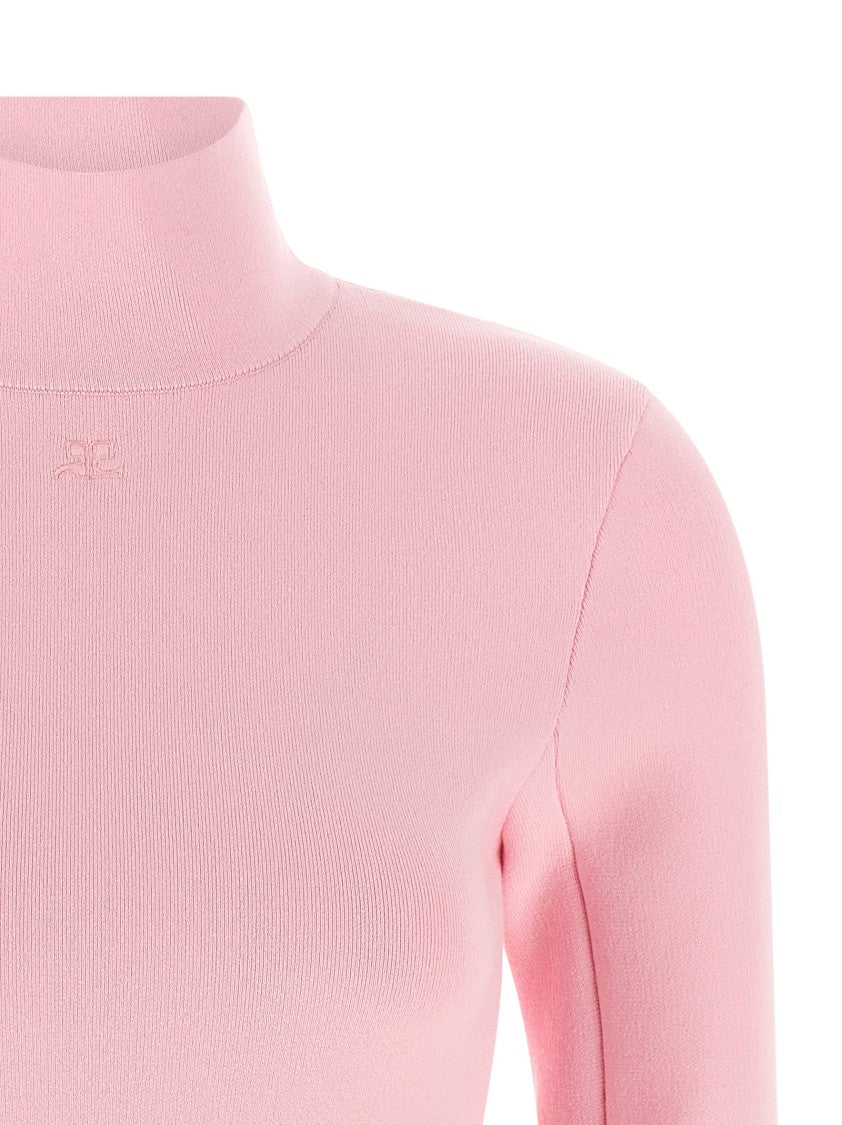 Courrèges Interlock Viscose Sweater