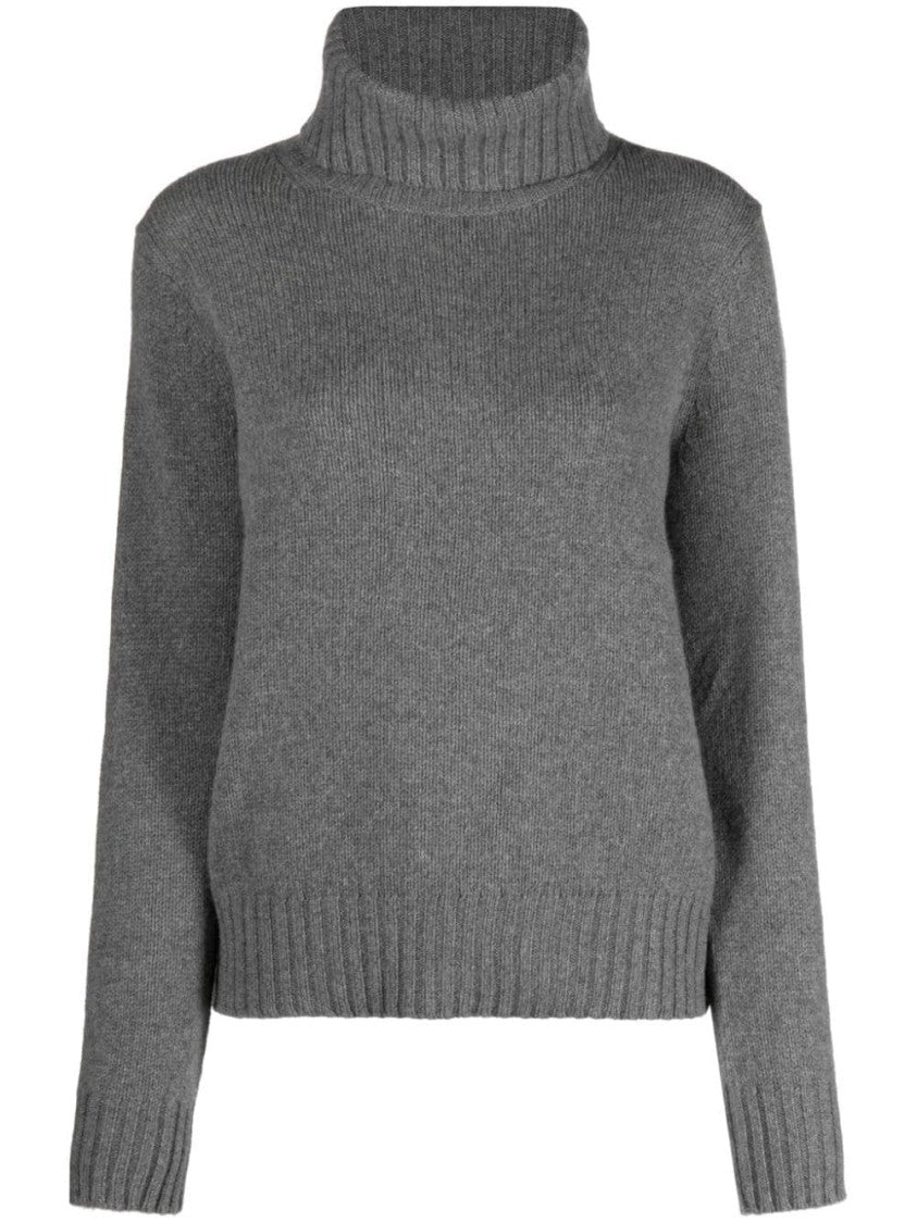 Polo Ralph Lauren Long Sleeve Pullover With Ribbed Turtleneck And Soft Knit Texture