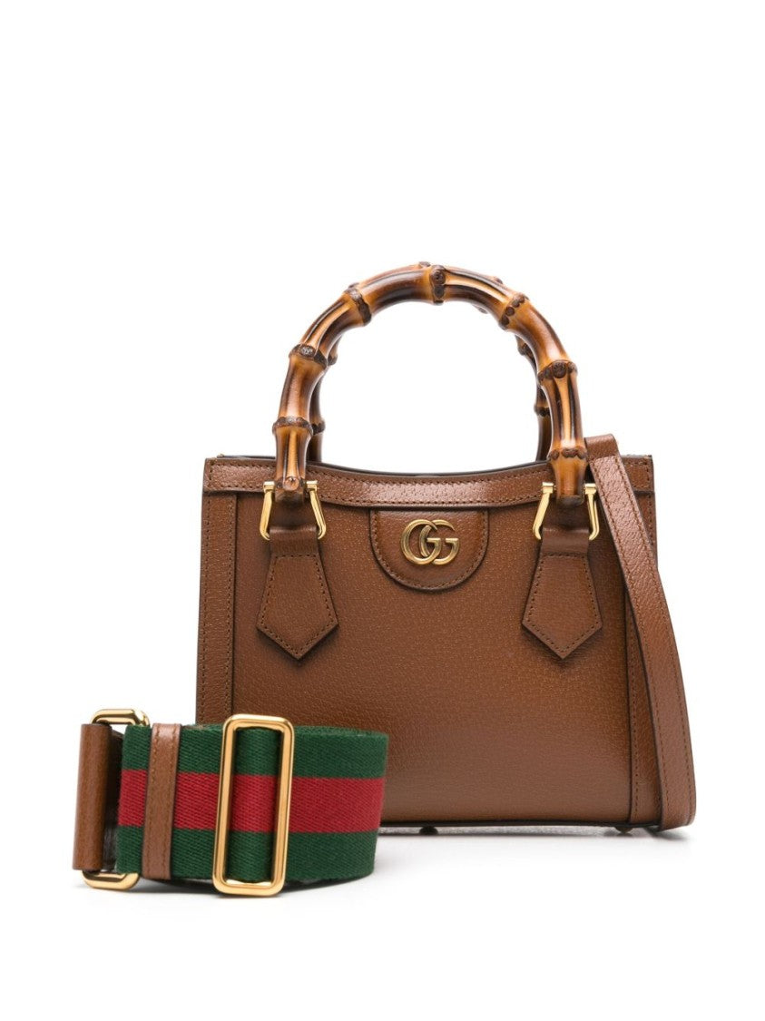 Gucci Structured Handbag With Bamboo Handles