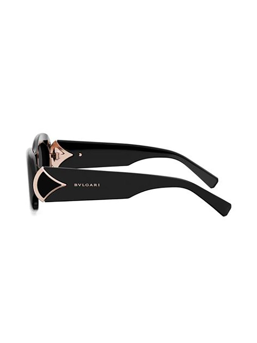 Bulgari Black Bv40070i Glossy Rose Sunglasses