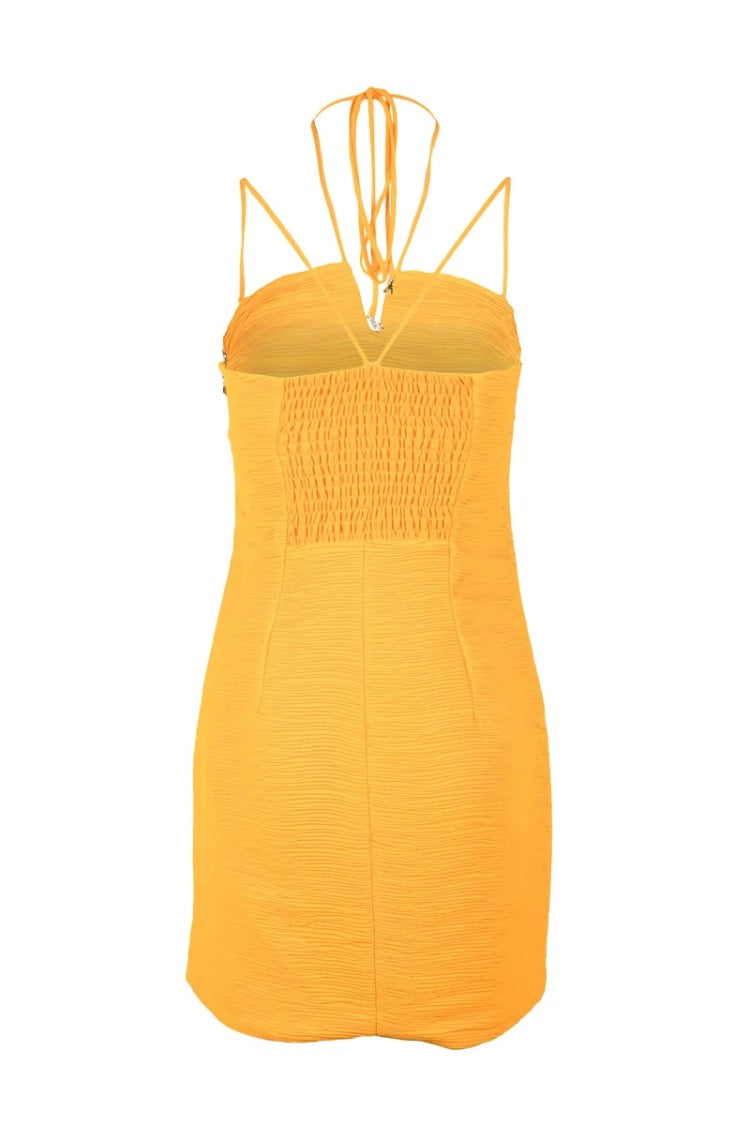 Patrizia Pepe Short Dress - Orange