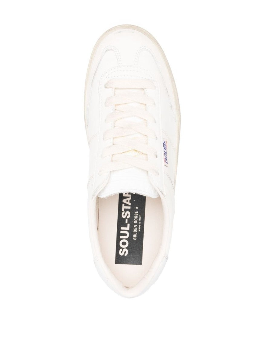 Golden Goose White Soul Star Nappa Leather Sneakers