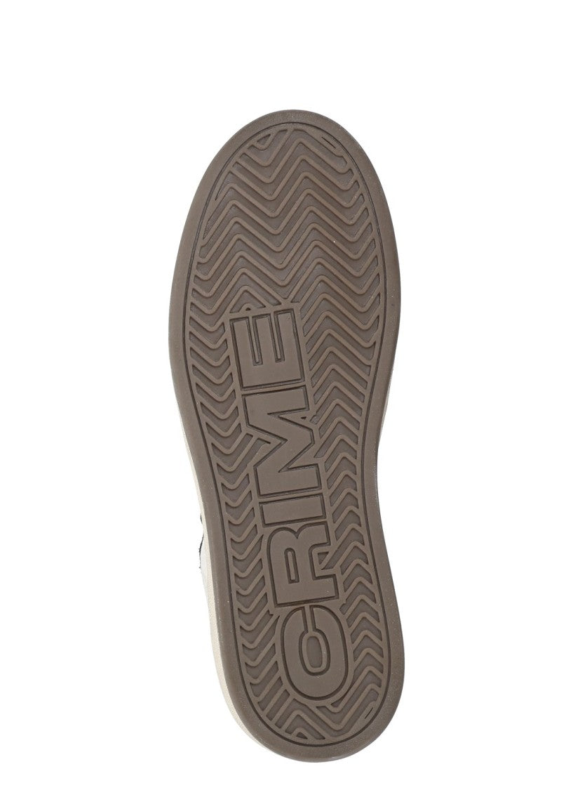 Crime London White Chelsea Used Effect Sneakers
