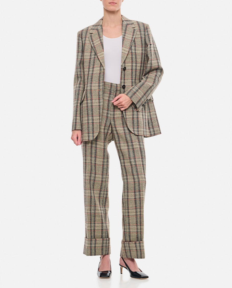 Durazzi Milano Checked Tailored Jacket