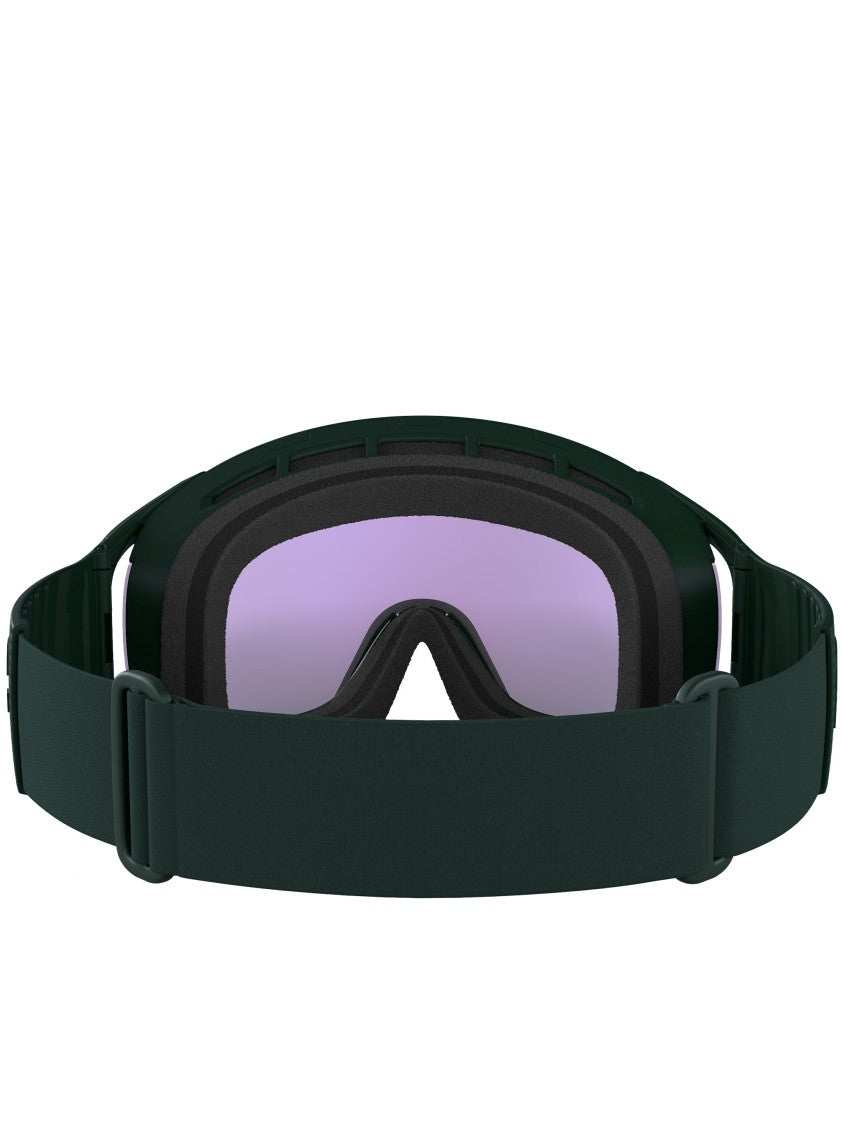 Poc Black Zonula Wraparound Reflective Ski Goggle