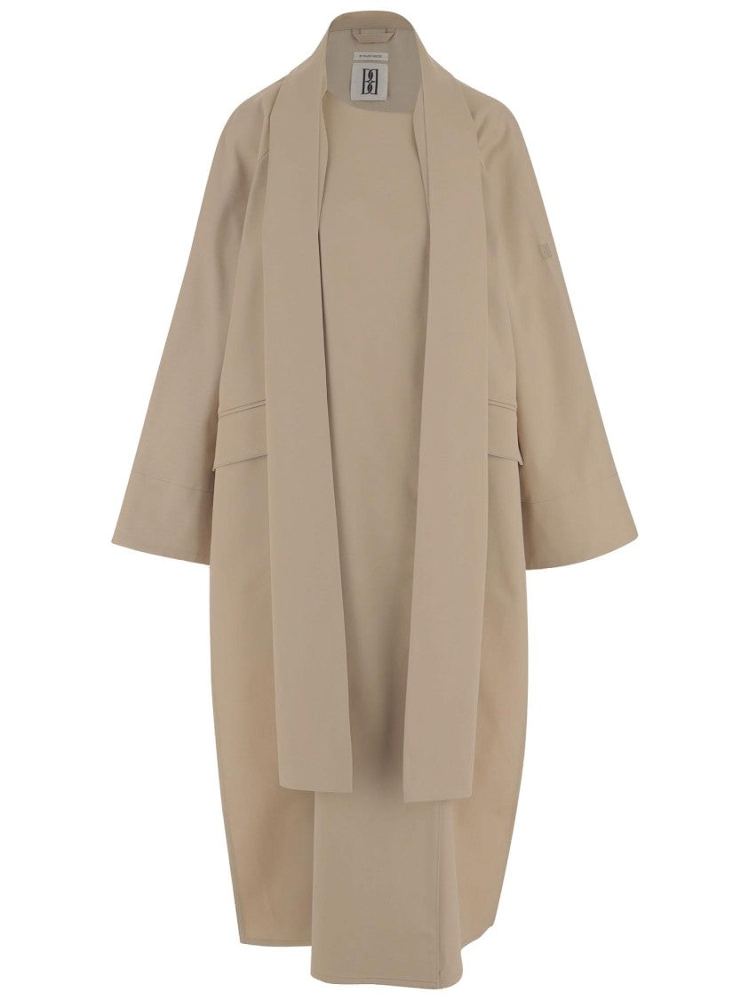 By Malene Birger Campaign Trench Coat In Stretch Cotton