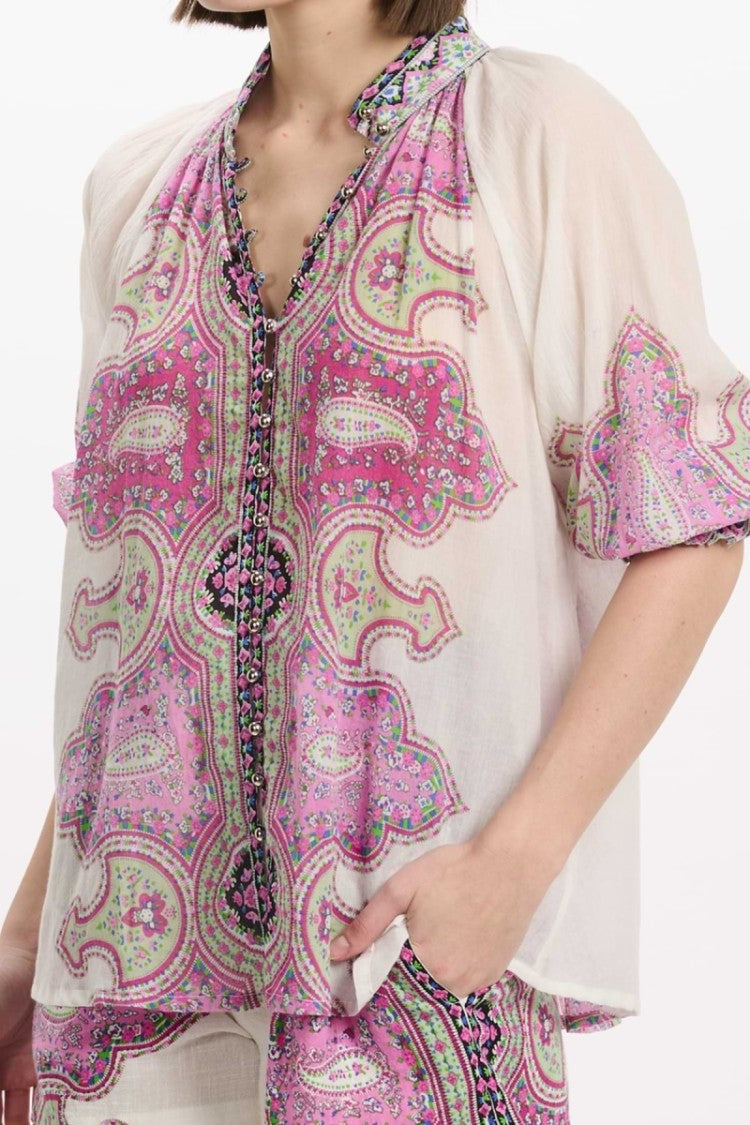 Miss June Shirt Dulce 3/4 Sleeve Shirt