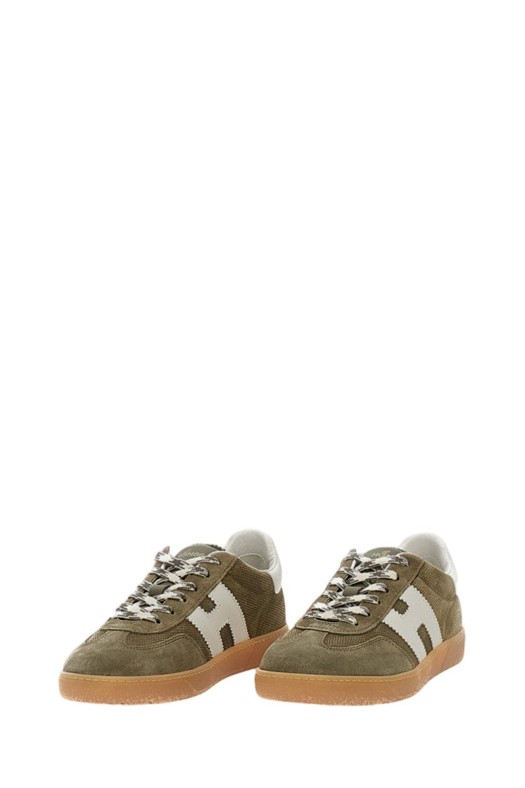 Hogan Suede Sneakers With Nappa Leather Details