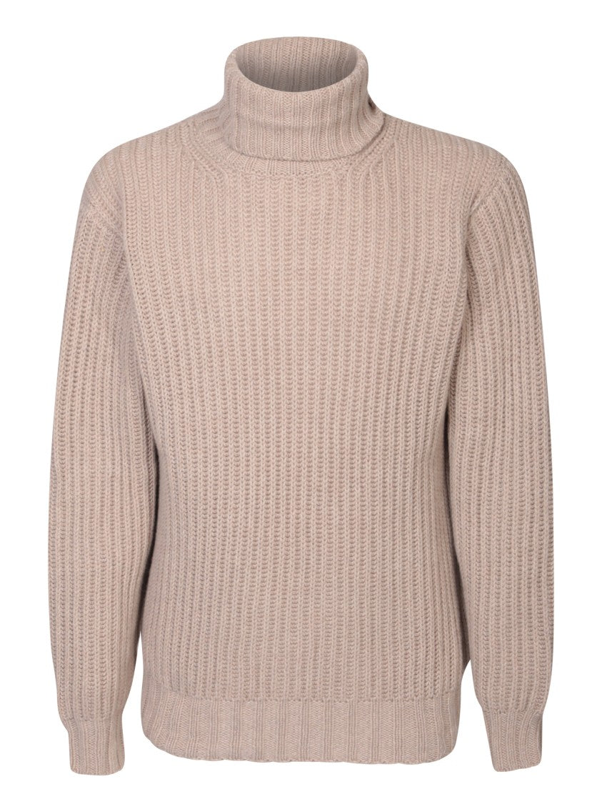 Dell'oglio Beige Cashmere Pullover