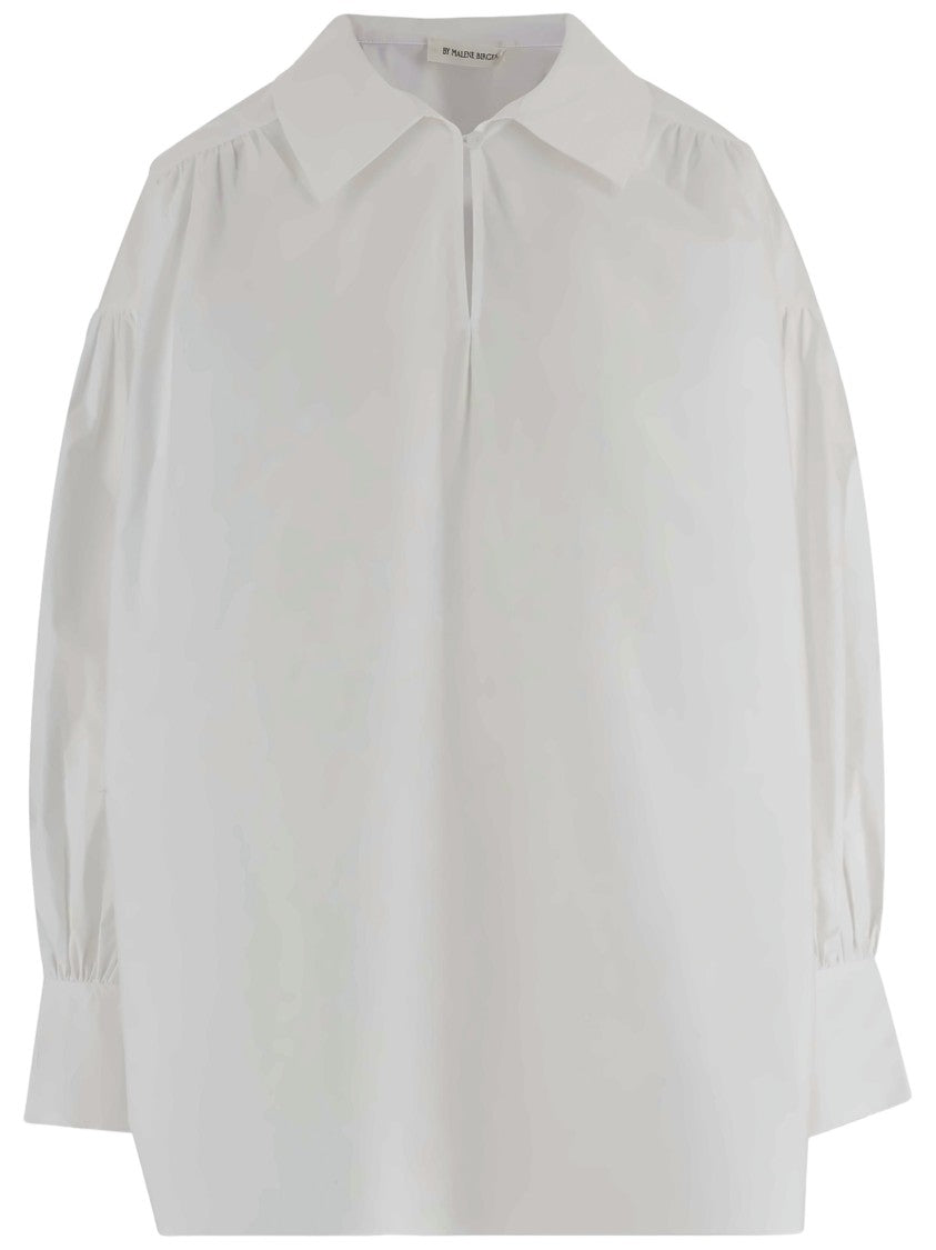 By Malene Birger Oversized White Organic Cotton Shirt