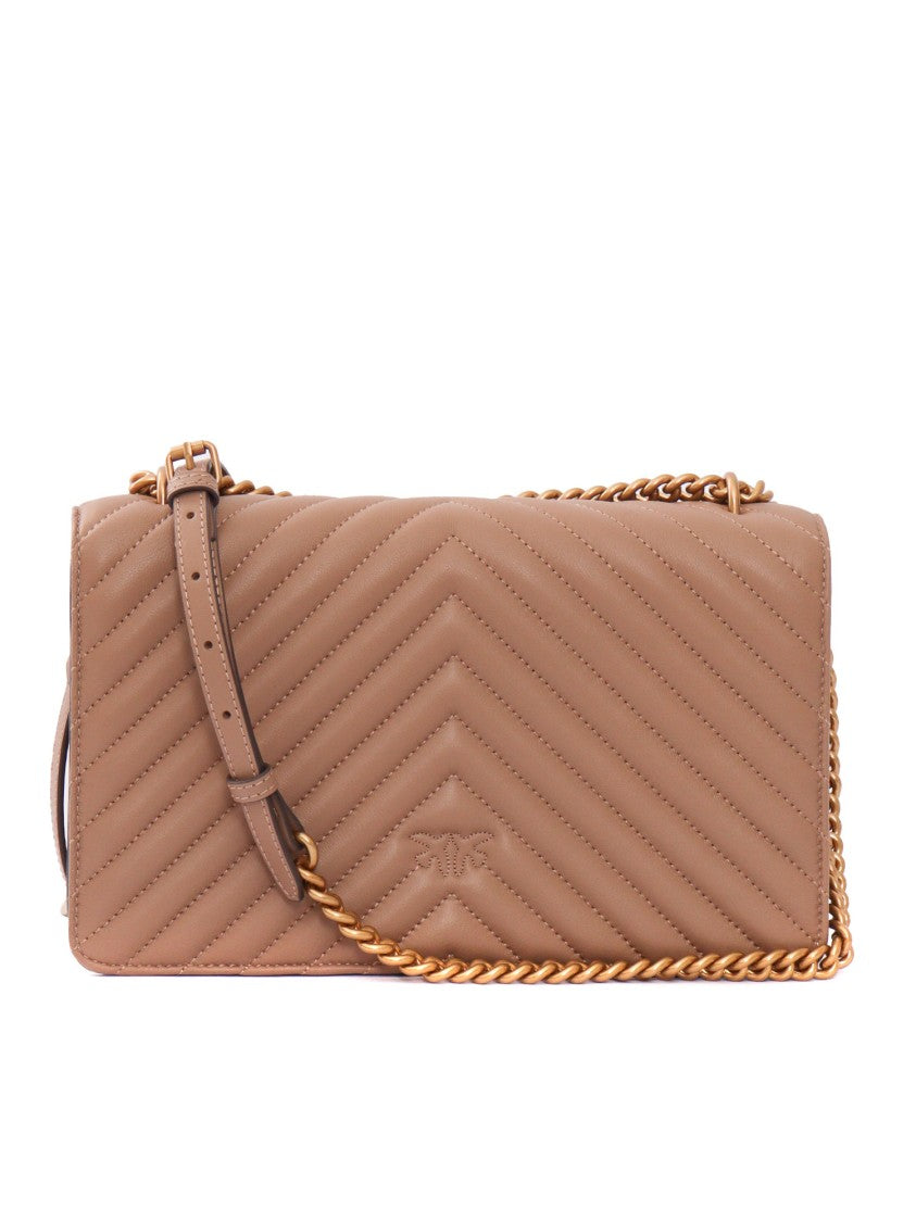 Pinko Love One Classic Dc Sheep Nappa Bag