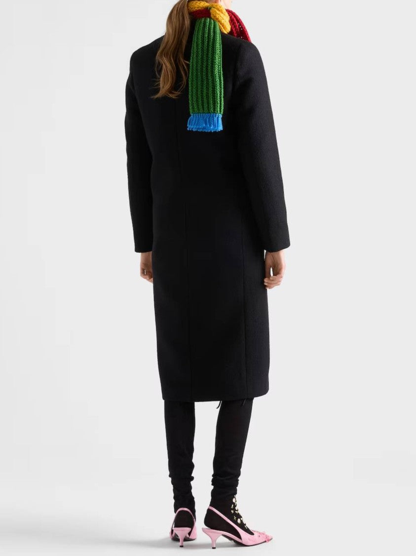 Prada Long Tailored Classic Lapel Coat