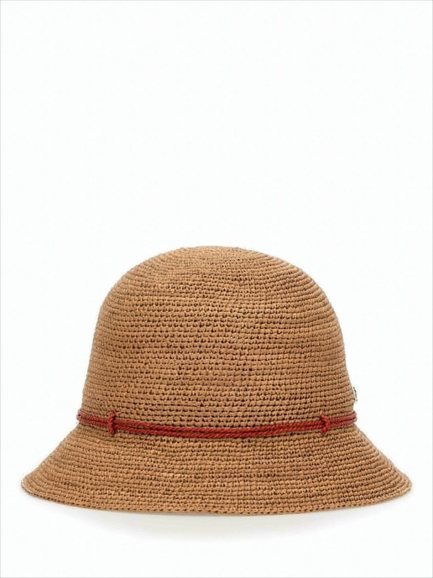 Helen Kaminski Finely Woven Raffia Bucket Hat
