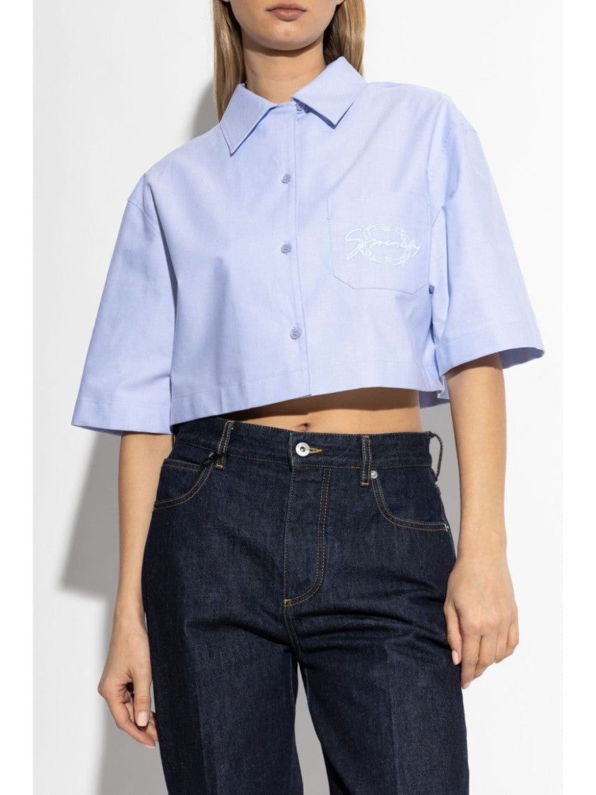 Givenchy Cotton Cropped Shirt