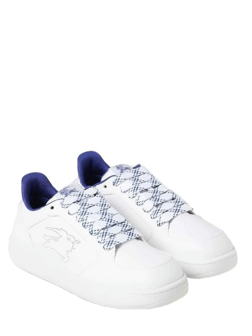 Burberry Low-Top Sneakers With Smooth Leather Upper