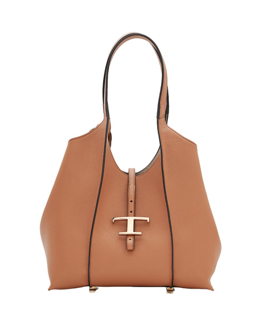 Tod's Brown Small Leather Tote Bag