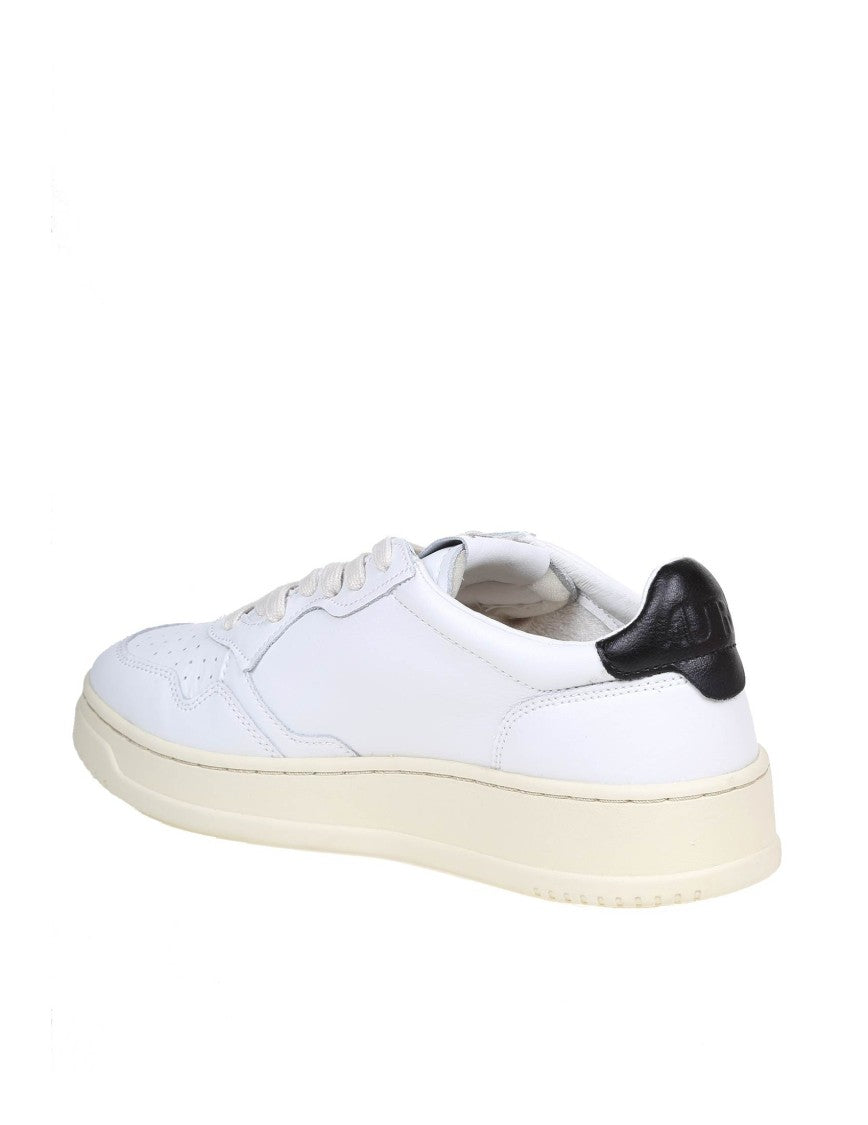 Autry Black And White Leather Sneakers