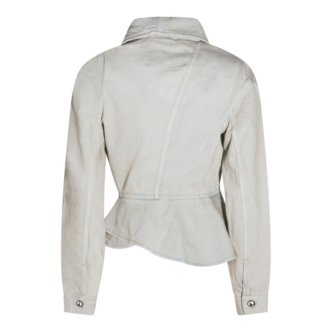 Vivienne Westwood Asymmetrical Fitted Denim Jacket