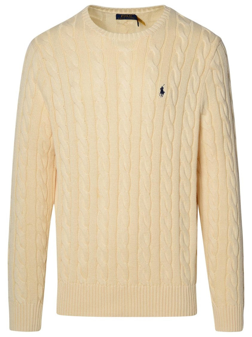Polo Ralph Lauren Ivory Cotton Sweater